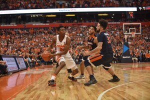 Freshman guard Tyus Battle finished with 23 points, flashing his get-to-the-rim ability and pull-up jumpers throughout the game. 