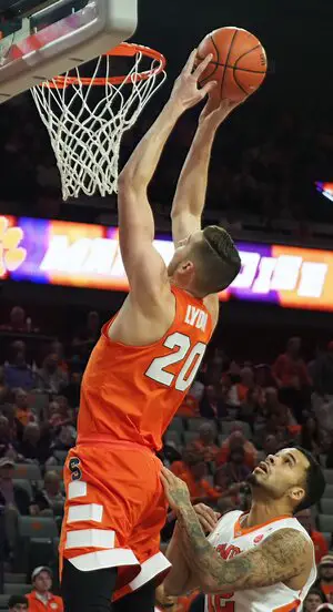 Tyler Lydon hit two big free throws to tie the game up late before the Orange won the game. 