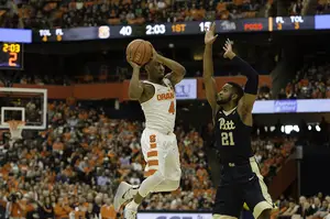 John Gillon had a double-double (20 points, 11 assists) the last time Syracuse and Pittsburgh matched up.