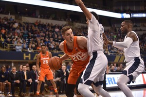Tyler Lydon didn't even score in the first half Saturday, finishing with only eight points in the loss at Pittsburgh. 