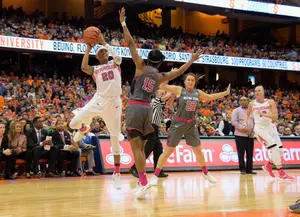 More than 11,000 fans filled the Dome Sunday in Syracuse's near-upset of Notre Dame. 