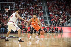 John Gillon has set a Syracuse record with the amount of consecutively made free throws he has. 