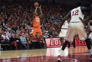 Tyus Battle's ability to drive then come to a halt for a pull-up jumper has only added to his already diverse skill set. 