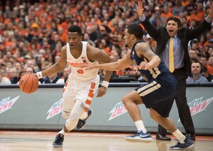 Andrew White scored a career-high 40 points Saturday in what's likely his last game in the Carrier Dome. 