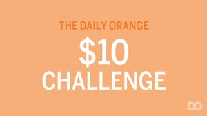 The Daily Orange still has $5,709 to raise of its $19,100 fundraising goal.