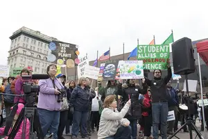 The Syracuse March for Science was a satellite rally held in solidarity with similar marches across the United States.