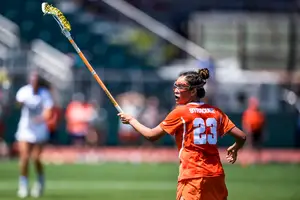 Attack Alie Jimerson is one of three SU players who are Native American.