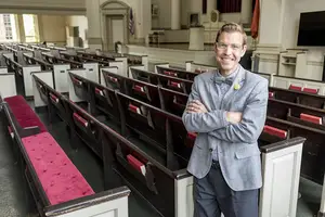 Brian Konkol is tasked with making Hendricks Chapel more vibrant, visible and relevant to the needs of an increasingly nondenominational campus community.  