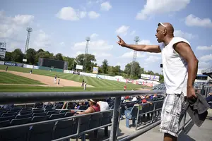 Syracuse Chiefs superfan Lloyd Broadnax loses his voice at the start of every season but adjusts to the constant action as summer goes on.