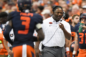 Dino Babers liked the way that Vanderbilt pressured MTSU last week, but conceded that SU might not have the personnel to accomplish that the same way. 