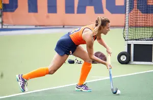 Despite having the possibility of being a collegiate track athlete, Jennifer Bleakney is a midfielder for a Top 10 field hockey team in Syracuse.