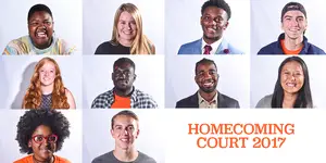There are 10 nominees competing to be this year's Homecoming Court king and queen.