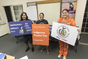 Indigenous students at Syracuse University said the change to Indigenous Peoples Day is a step toward educating the public on native populations.