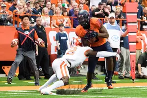 For the third time ever, Syracuse defeated a defending national champion in No. 2 Clemson on Friday night at the Carrier Dome. It is the first time since 1998. 