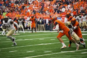 If the Orange is to upset a second consecutive top-10 team on Saturday, then it must rely on the arm and legs of quarterback Eric Dungey. 