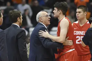 Jim Boeheim said he went from rooting for his son to play well and for his team to win, to hoping for just the former on Friday night.