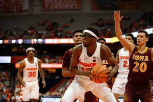 Paschal Chukwu had two early dunks to help lead Syracuse to a win over Iona.