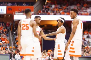 Syracuse received big contributions from a few players once Tyus Battle left the game with an injury.