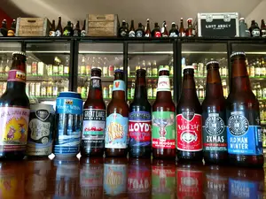 Now and Later beer store and tap room sells more than 500 varieties of beer, with about 30 kinds of seasonals.