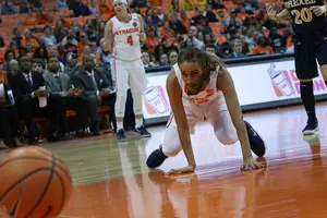 Syracuse won against Drexel in its last home game, pictured, but lost Thursday to No. 5 Mississippi State in Las Vegas.