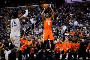 Oshae Brissett had a 25-point, 14-rebound double-double in the Orange's thrilling overtime victory.