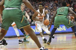 The Orange played a slow-paced game, holding the Irish to 51. The problem: Syracuse scored 49.