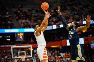 Tyus Battle shot 7-16 on Tuesday, totaling 15 points. 