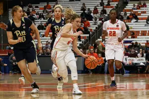 Tiana Mangakahia and Syracuse managed to get back to winning after a two-game road losing streak.