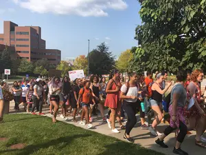 Students marched in support of undocumented students last year after President Donald Trump announced he planned to phase out DACA.