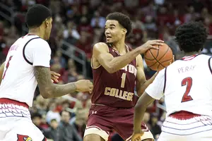 Jerome Robinson has scored at least 19 points in six of BC’s seven ACC games.