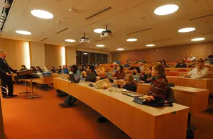 The Graduate Student Organization held its first meeting of the semester in the Life Sciences Complex on Wednesday.