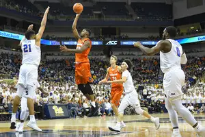 Syracuse mixed it up with numerous lineups in the absence of Matthew Moyer and his sprained ankle.