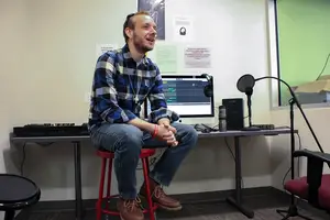 Marcus Suraci, also known as King Makis, found his passion for music producing at the Central Library Makerspace