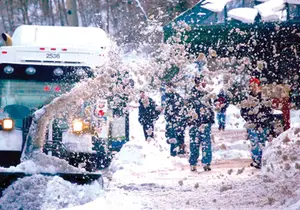 Sam Edelstein, the city of Syracuse's chief data officer of the Innovation Team and a Syracuse University alumnus, asked residents where they have felt endangered by accumulated snow.