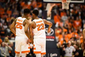 Tyus Battle and Frank Howard are two players on the Orange who take advantage of its secret weapon: chewing gum.