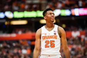 Tyus Battle, Syracuse's leading scorer, will lead the Orange in its first-ever First Four game on Wednesday night.