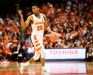 Tyus Battle scored his 1000th career point against Clemson on Saturday in the Carrier Dome.