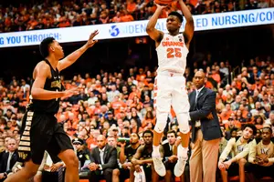 Tyus Battle, pictured against Wake Forest, will be Syracuse's go-to player down the stretch against TCU if the game is close.