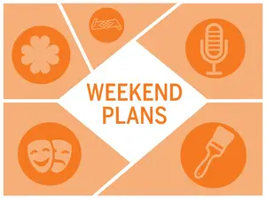 If you enjoy live entertainment, then this weekend was made for you because there are events from musicals to stand-up comedy to a concert.