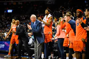 Jim Boeheim's team readies to matchup against No. 11 Arizona State in the First Four of the NCAA Tournament. When was the last time Syracuse was in a position like this?
