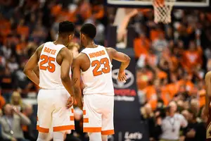Tyus Battle and Frank Howard have taken to drinking a cup of coffee before games to give themselves a little boost.