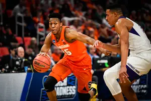 Tyus Battle was held relatively in check on Friday night, but SU will likely need more out of its star guard to upset the Spartans.