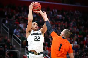 Sophomore Miles Bridges leads MSU's young but loaded roster. His ability to score from anywhere on the floor could be an issue for SU.