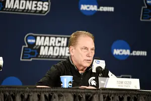 Before Sunday's meeting, Tom Izzo will already have squared off with Syracuse and Jim Boeheim five times.