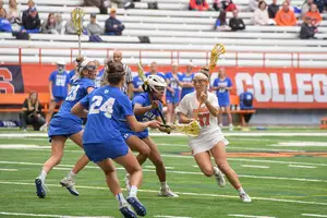 Riley Donahue and the Syracuse attack never broke down Duke's swarming defense.