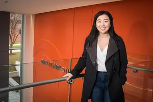 SU senior, Eunice Pak, connects with her peers through her passion of television and film.
