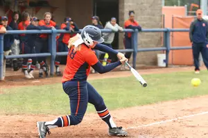 Gianna Carideo has served as Syracuse's backup catcher in her first season with SU. 