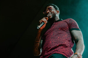 Block Party headliner Gucci Mane performed recent hits like “I Get the Bag” and older ones like “Bricks” and “I Think I Love Her.” 