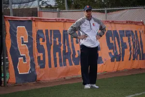 Mike Bosch has translated his experience as a mathematics professor to success on the softball field for Syracuse.