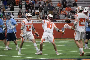 Syracuse made its 11th-straight NCAA tournament after winning the ACC regular season title and coming off a 17-5 win over Colgate.